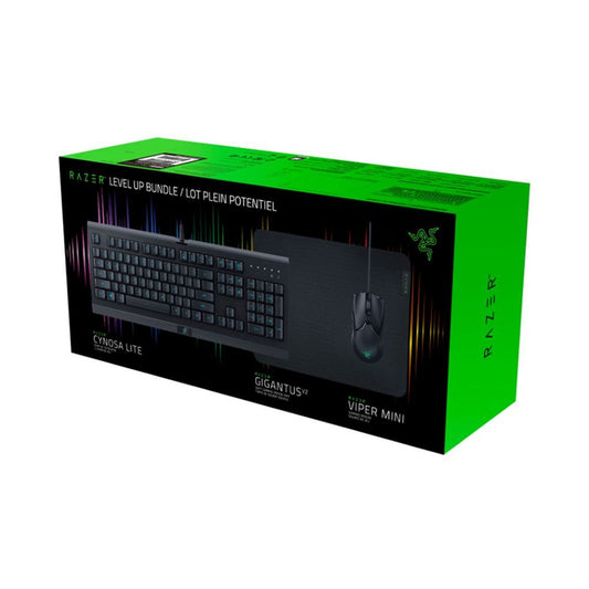 RAZER LEVEL UP BUNDLE - CYNOSA LITE/VIPER MINI/GIGANTUS V2 - MEDIUM