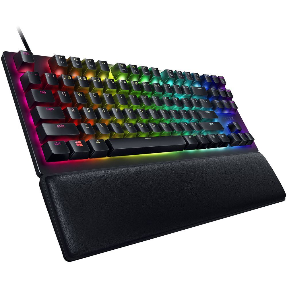 RAZER HUNTMANS V2 TENKEYLESS - OPTICAL GAMING KEYBOARD (LINEAR RED SWITCH)