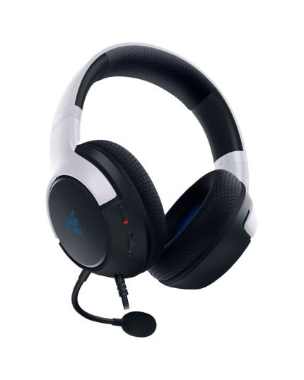 RAZER KAIRA X FOR PLAYSTAION - WIRED GAMING HEADSET FOR PS5 - WHITE -FRML PACKAGING