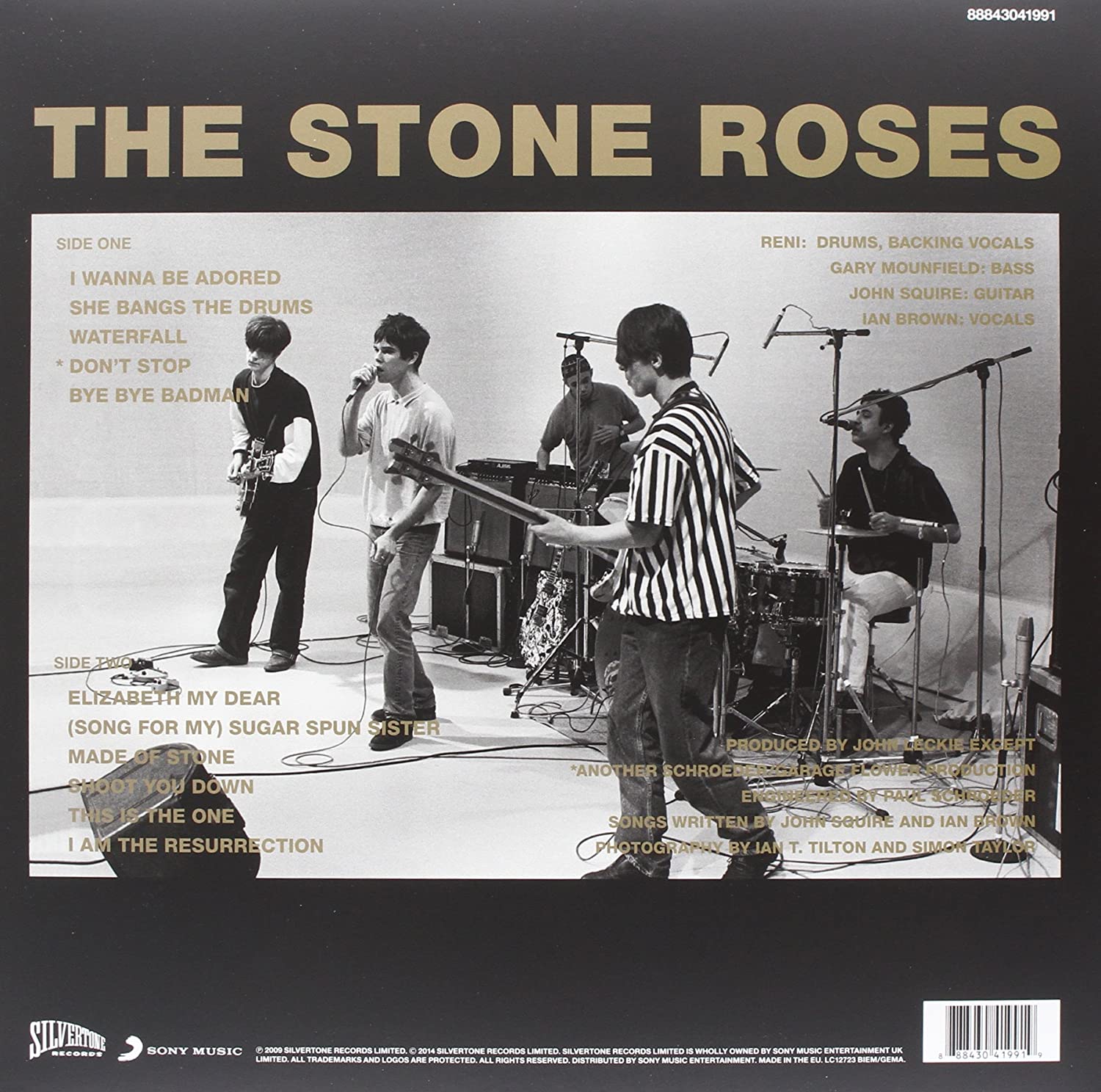 Stone Roses -The Stone Roses (Transparent Vinyl)
