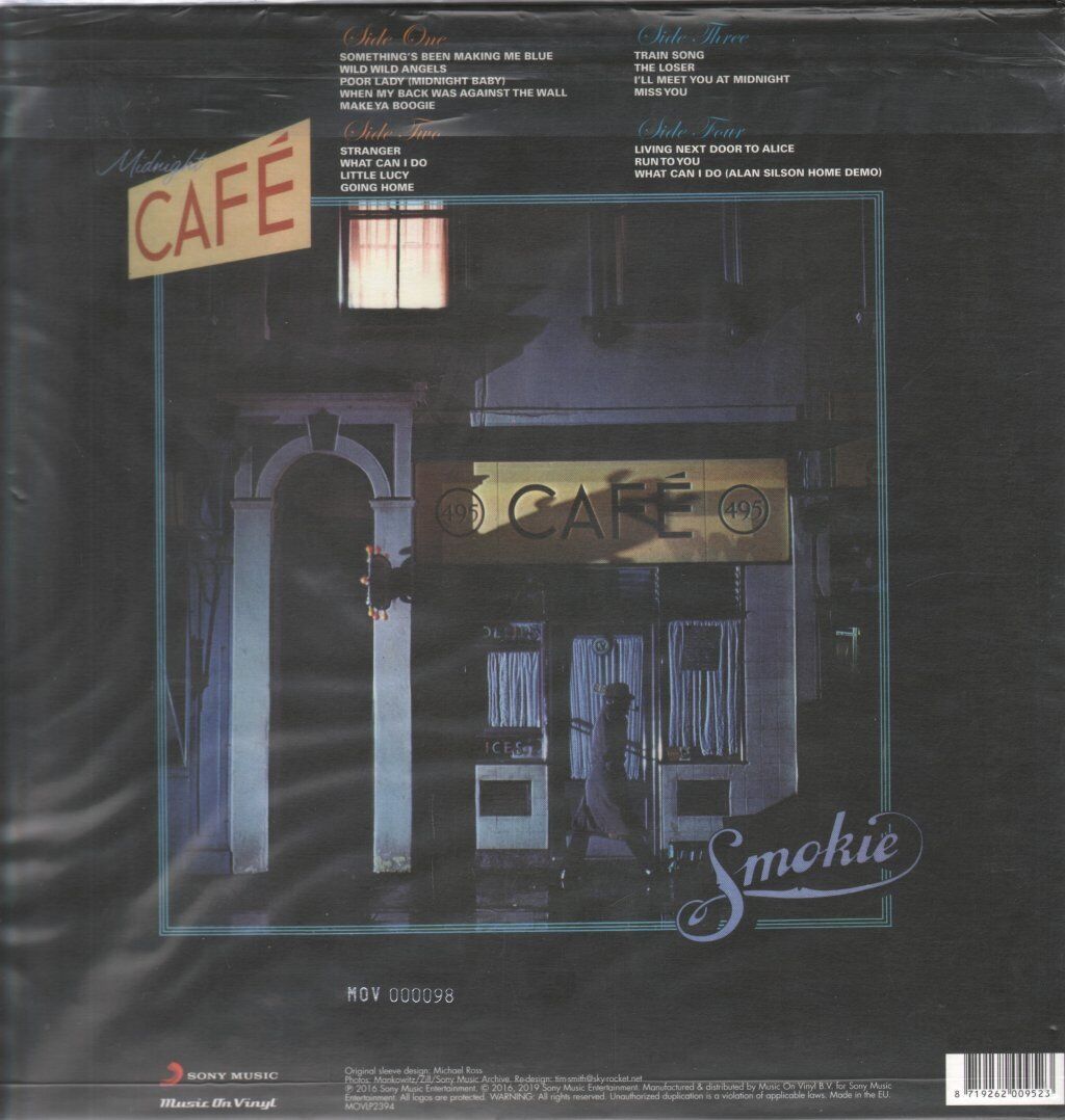 Smokie – Midnight Café Expanded (2LP/BLACK)