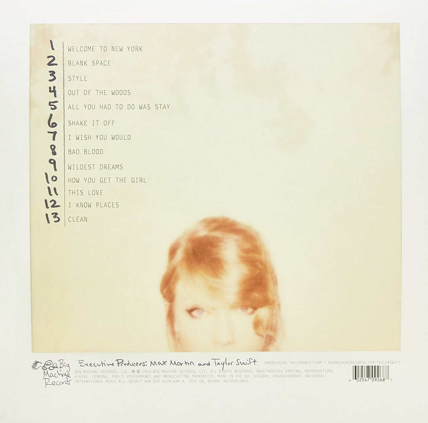 Taylor Swift – 1989 (LPSET)