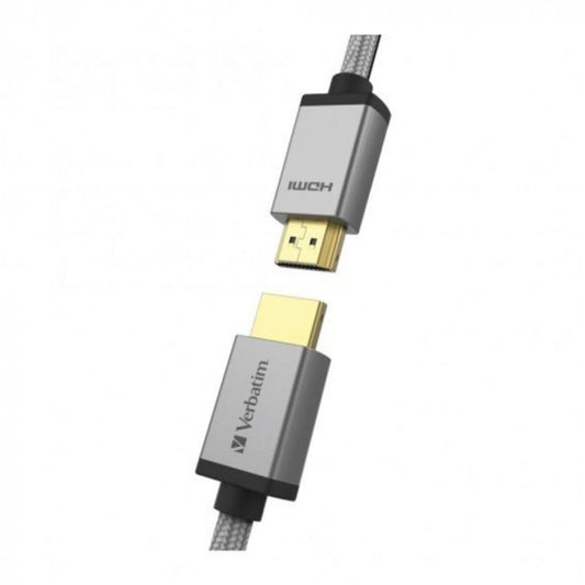 VERBATIM 200CM 8K HDMI 2.1 CABLE - GREY #66319