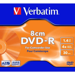 VERBATIM 4X DVD-R 8CM 1.4GB DIGITAL (#43509) (1 pc)