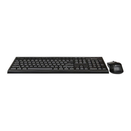 VERBATIM WIRELESS KEYBOARD AND MOUSE COMBO - BLACK #66519