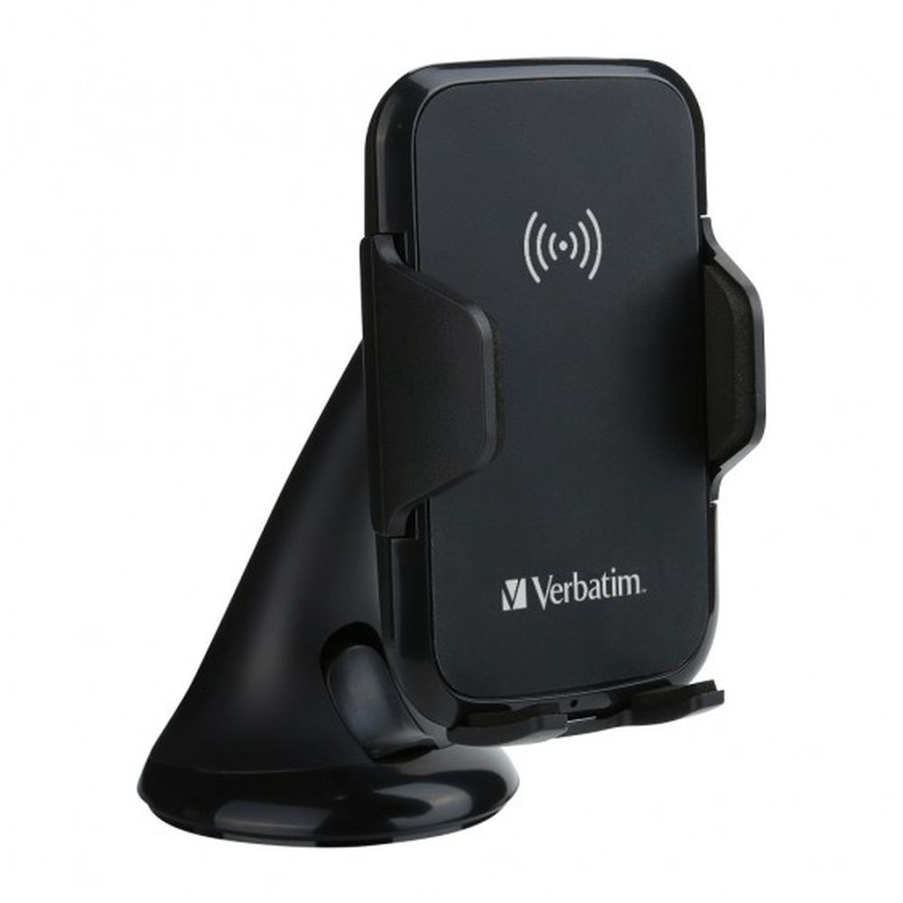 VERBATIM 10W CAR MOUNT WIRELESS CHARGER #65835