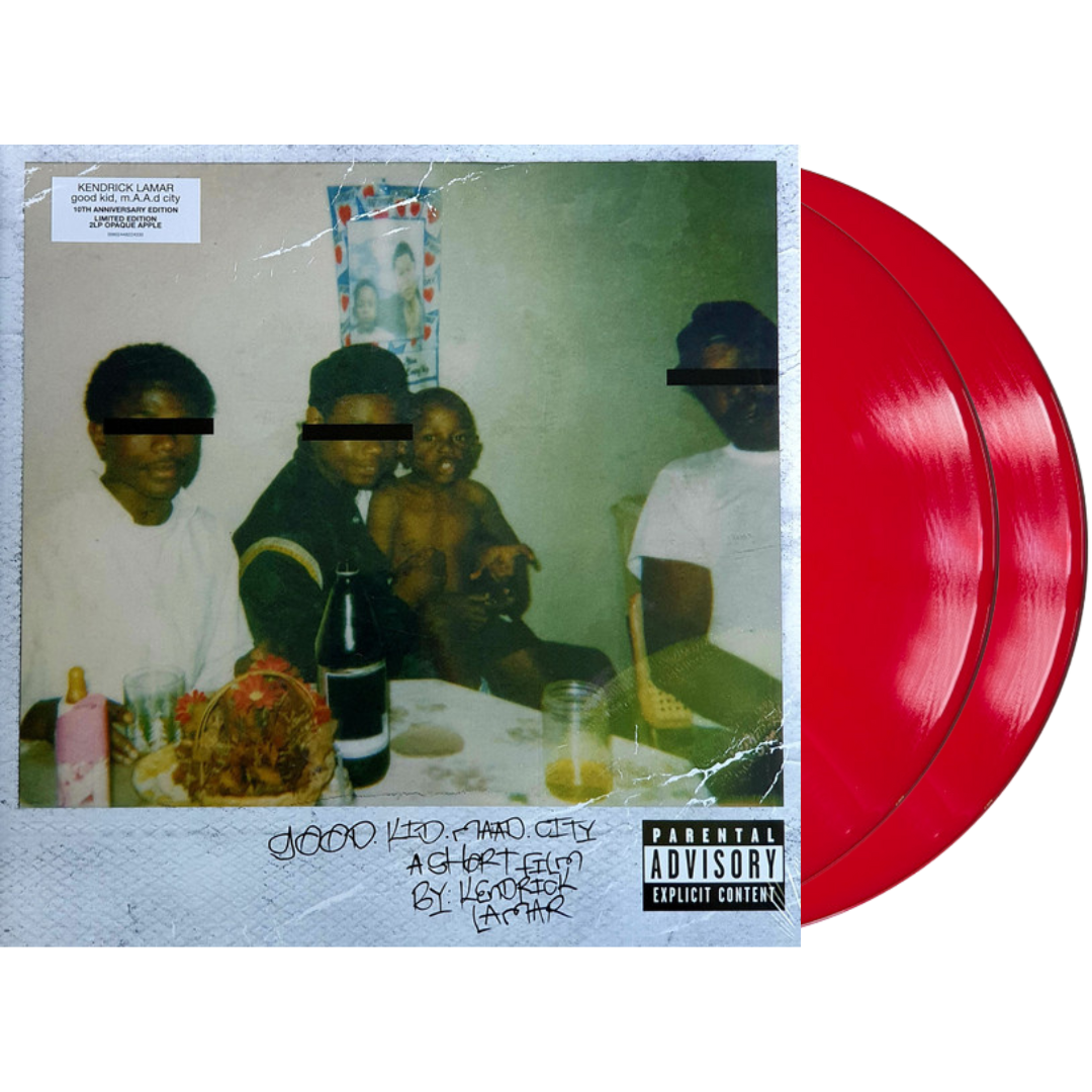 Kendrick Lamar - Good Kid, M.A.A.D Cty (2LP, 10th Anniversary Edition, Opaque Apple Vinyl)