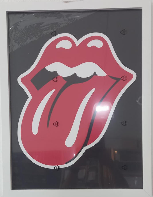 White frame (L 33cm , W 43cm)