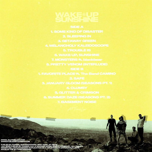 All Time Low -Wake Up, Sunshine